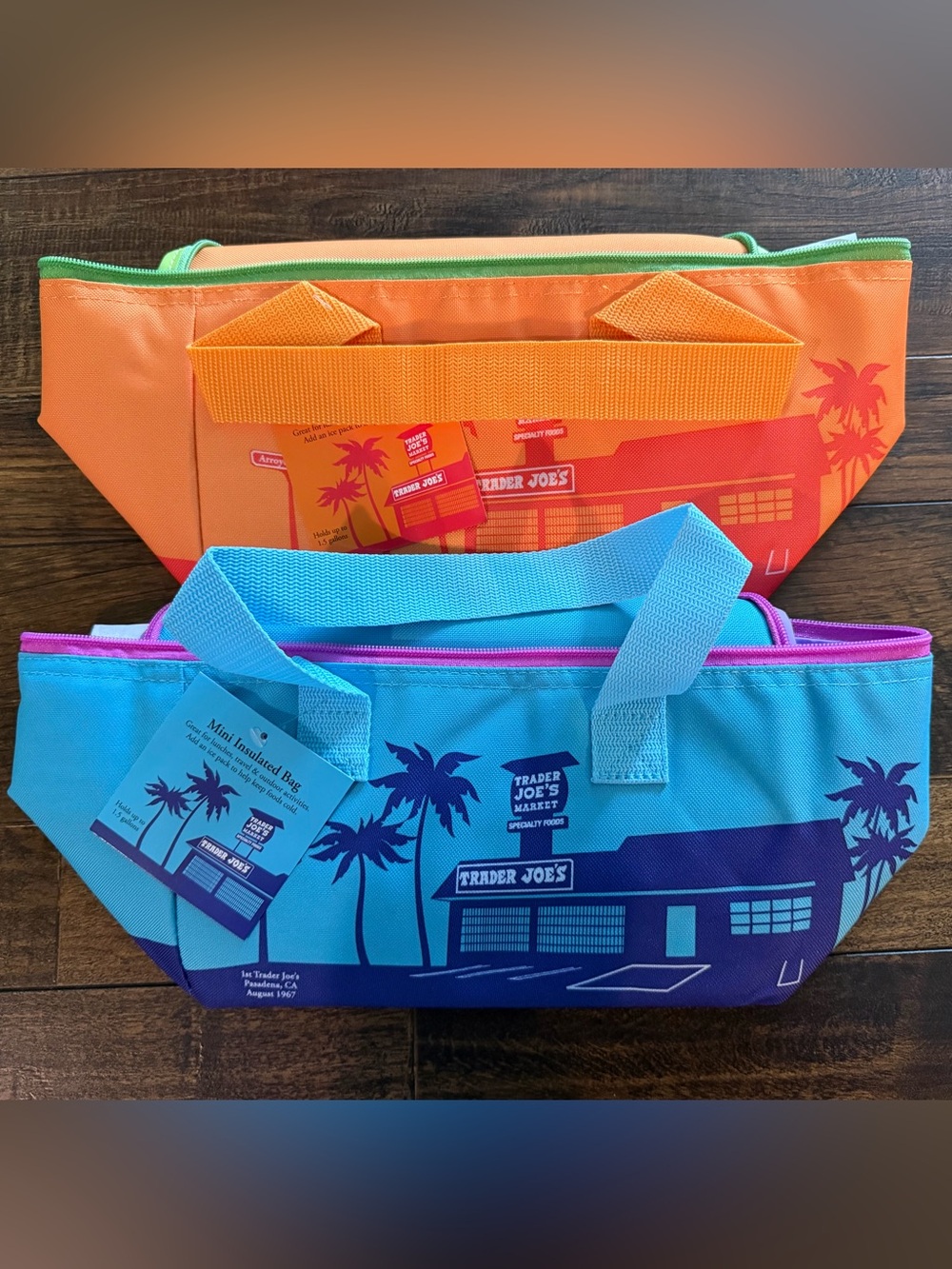 Trader Joe’s lunch tote - Blue